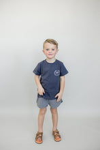 Load image into Gallery viewer, Navy Gingham Shorts
