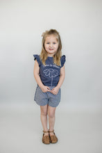 Load image into Gallery viewer, Navy Gingham Shorts
