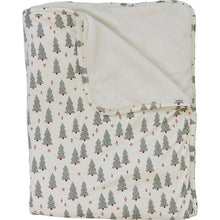 Load image into Gallery viewer, Christmas Trees Bamboo Fleece Quilt

