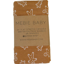 Load image into Gallery viewer, Gingerbread Bamboo Stretch Swaddle
