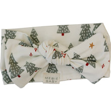 Load image into Gallery viewer, Christmas Trees Bamboo Head Wrap
