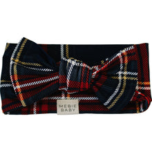 Load image into Gallery viewer, Christmas Plaid Bamboo Head Wrap
