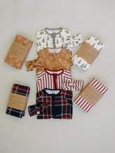 Load image into Gallery viewer, Christmas Plaid Bamboo Stretch Swaddle
