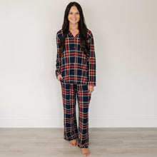 Load image into Gallery viewer, Adult Christmas Plaid Pajama Set
