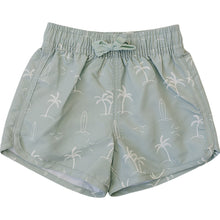 Load image into Gallery viewer, Sage Surfer Swim Shorts
