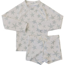Load image into Gallery viewer, Star Fish Long Sleeve Swim Set
