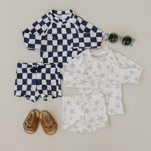 Load image into Gallery viewer, Star Fish Long Sleeve Swim Set
