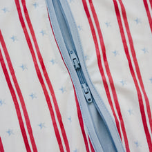 Load image into Gallery viewer, Stars &amp; Stripes Bamboo Shorty Romper
