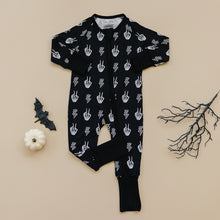 Load image into Gallery viewer, Bamboo Zip Romper | Skelly Vibes
