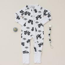 Load image into Gallery viewer, Bamboo Zip Romper | Monster Blaze
