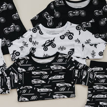 Load image into Gallery viewer, Bamboo Two Piece Set | Race Cars
