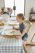 Load image into Gallery viewer, Navy Stripes Ribbed Bamboo Cozy Short Set
