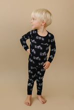 Load image into Gallery viewer, Bamboo Two Piece Set | Born to Ride Black
