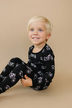 Load image into Gallery viewer, Bamboo Two Piece Set | Born to Ride Black
