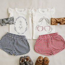 Load image into Gallery viewer, Navy Gingham Shorts
