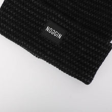 Load image into Gallery viewer, BLACK WarmHug Waffle Beanie
