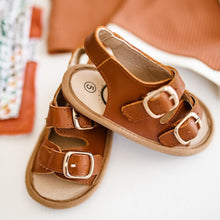 Load image into Gallery viewer, Brown Charley Sandal
