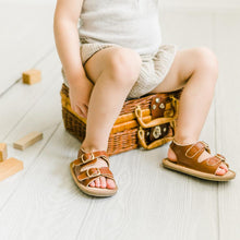 Load image into Gallery viewer, Brown Charley Sandal
