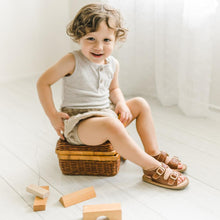 Load image into Gallery viewer, Brown Charley Sandal
