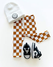 Load image into Gallery viewer, Checkered Leggings | Copper
