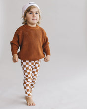 Load image into Gallery viewer, Checkered Leggings | Copper
