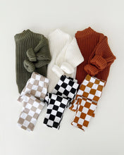 Load image into Gallery viewer, Checkered Leggings | Copper
