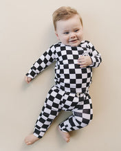 Load image into Gallery viewer, Checkered Smiley Lounge Set | Black
