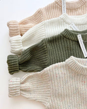 Load image into Gallery viewer, Chunky Knit Sweater | Green
