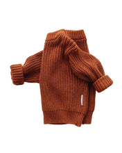 Load image into Gallery viewer, Chunky Knit Sweater | Rust
