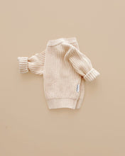 Load image into Gallery viewer, Chunky Knit Sweater | Vanilla
