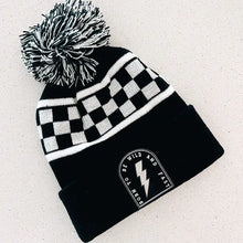 Load image into Gallery viewer, Born to be Wild and Fast Checkered Beanie
