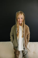 Load image into Gallery viewer, Dusty Zip Up Jogger Set
