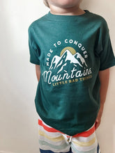 Load image into Gallery viewer, MADE TO CONQUER TEE - FOREST GREEN
