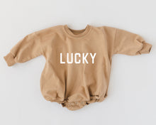 Load image into Gallery viewer, Lucky Sweatshirt Romper - more colors
