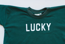 Load image into Gallery viewer, Lucky Sweatshirt Romper - more colors
