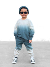 Load image into Gallery viewer, Ombre Elevated Crewneck - Night Fall
