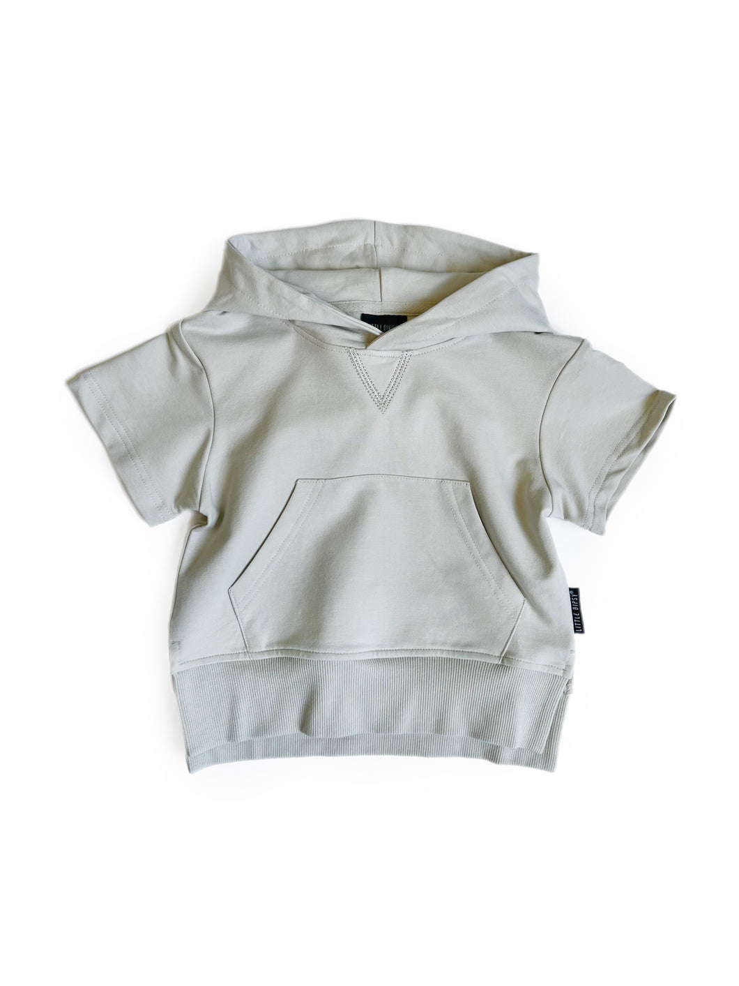 Cotton Short Sleeve Hoodie