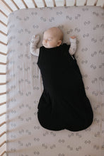 Load image into Gallery viewer, Bamboo Sleep Sack | Midnight Black
