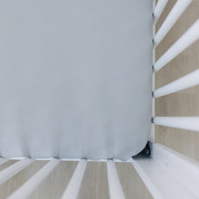 Load image into Gallery viewer, Stone Bamboo Stretch Crib Sheet
