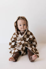 Load image into Gallery viewer, Children&#39;s Hooded Robe | Minty x ff Wild West
