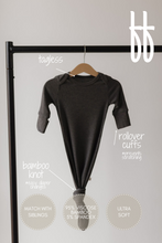 Load image into Gallery viewer, Bamboo Knotted Gown | Shadow
