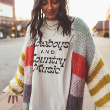 Load image into Gallery viewer, Cowboys and Country Music Tee
